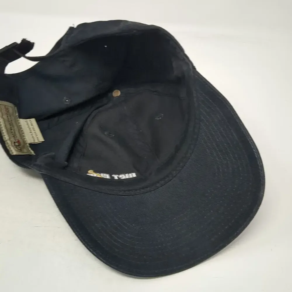 Outdoor Cap Baseball Cap Black One Size Just Fish Hook Graphic Slideback Hat